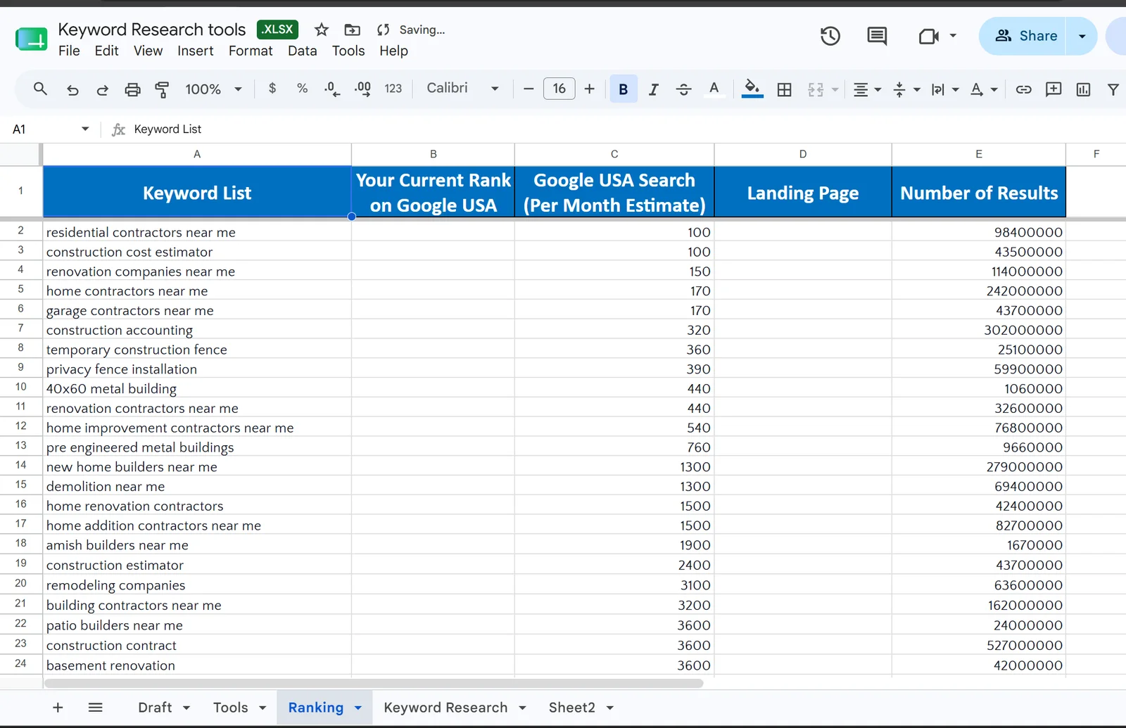 Keyword Research — 3 of 4